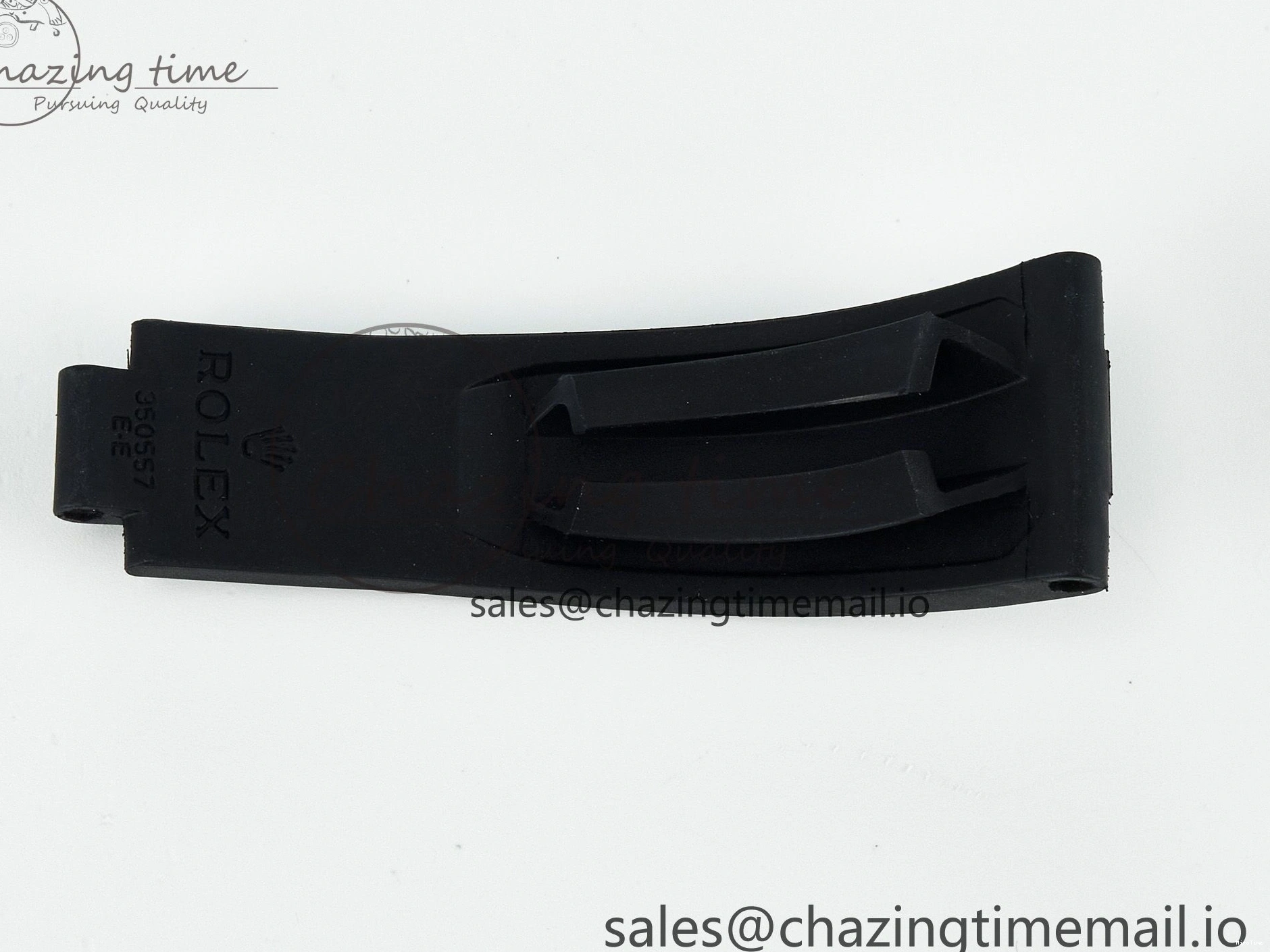 MiroTime 0426 WrinkleFree Yacht-Master 37mm 1:1 Best Edition Black Rubber Strap (Fits the Gen size) 417